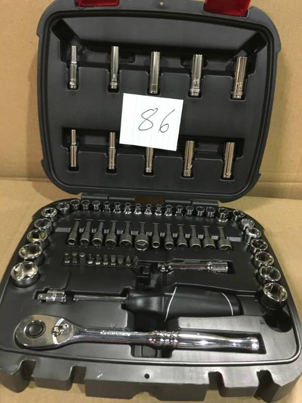 lot 86 image: Husky Mechanics Tool Set (65-Piece) in good condition