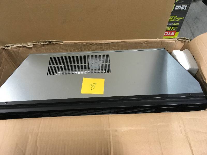 lot 8 image: Classic Flame 28 in. Ventless Infrared Electric Fireplace Insert with Safer Plug in good condition