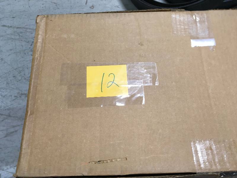 lot 12 image: Arden Selections 24 x 24 Tan Hamilton Texture 2-Piece Deep Seating Outdoor Lounge Chair Cushion in good condition