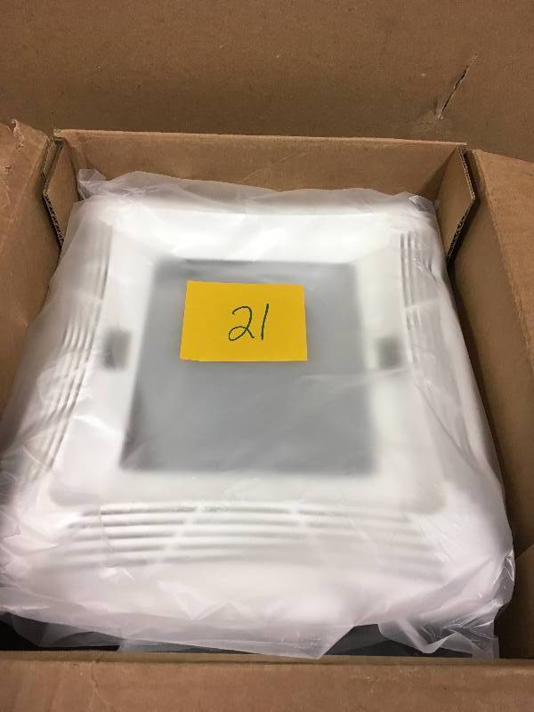 lot 21 image: NuTone 80 CFM Ceiling Bathroom Exhaust Fan with Light in good condition