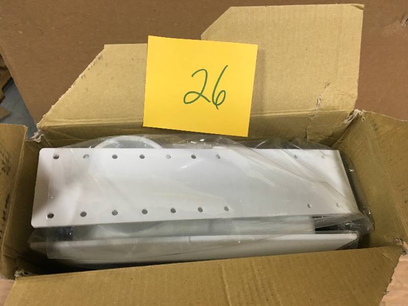 lot 26 image: Tectite 12 in. Brass Washing Machine Outlet Box with Water Hammer Arrestors in good condition