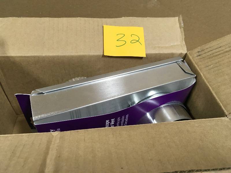lot 32 image: FRIGIDAIRE 5304492449 Periscope Vent Dryer Vent (0-5 In) in good condition