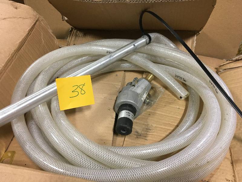 lot 38 image: MTM Hydro 5000 PSI Industrial Sandblast Kit  in good condition