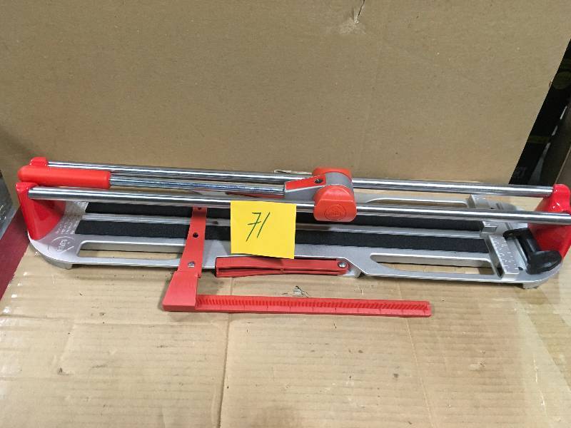 lot 71 image: Rubi 21 in. Star Tile Cutter MISSING PIN
