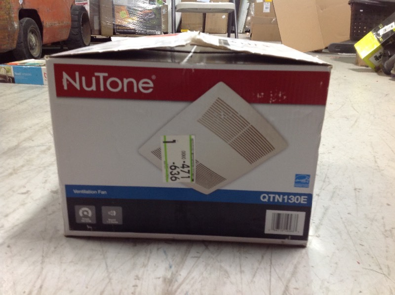 lot 109 image: NuTone QT Series Quiet 130 CFM Ceiling Bathroom Exhaust Fan, ENERGY STAR not used