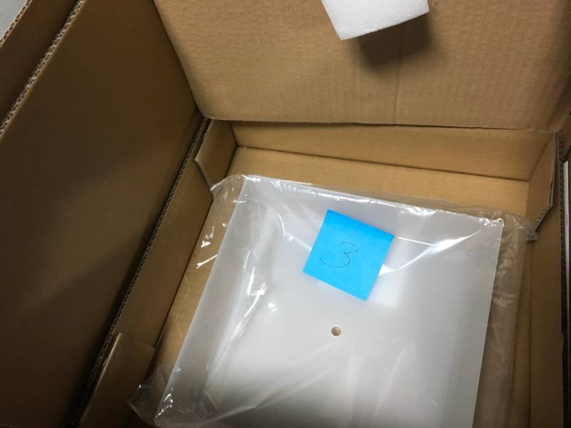 NuTone InVent Decorative Polished Steel Finish 70 CFM Ceiling Installation Bathroom Exhaust Fan with Light in good condition