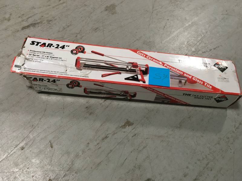 Rubi Flooring Star 24 in. Tile Cutter 12903 MISSING SQUARE BLADE