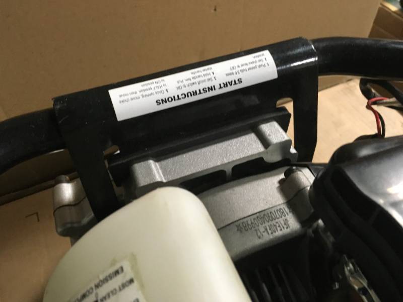 Sportsman 1.4 HP 1 in. 2-Cycle Gas Powered Water Transfer Utility Pump with 34 in. Garden Hose Adapter in good condition