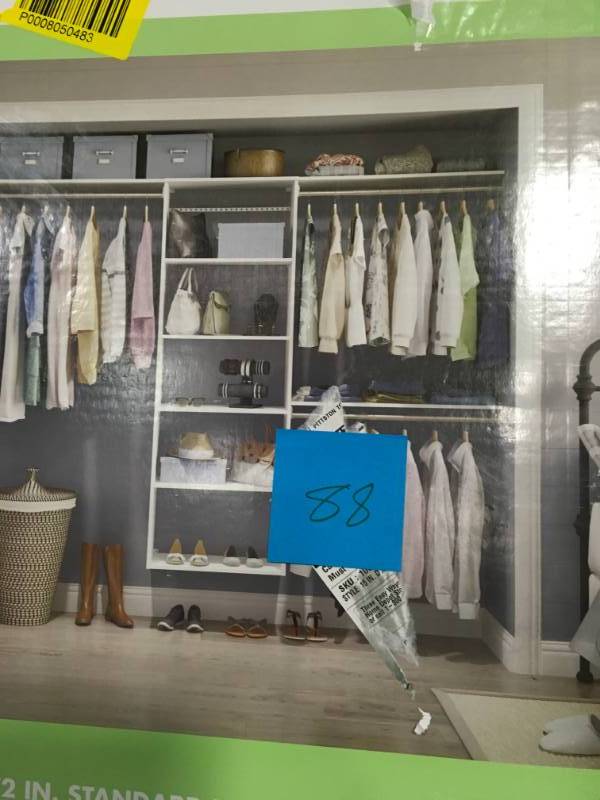 ClosetMaid Style 10 in. H x 25 in. W White Melamine Modern Drawer Kit for 25 in. W Tower in good condition