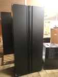 Set of 2 Heavy Duty Welded 81 in. H x 24 in. D Steel Garage Cabinet Set in Black not used whit scratches and small dents not used