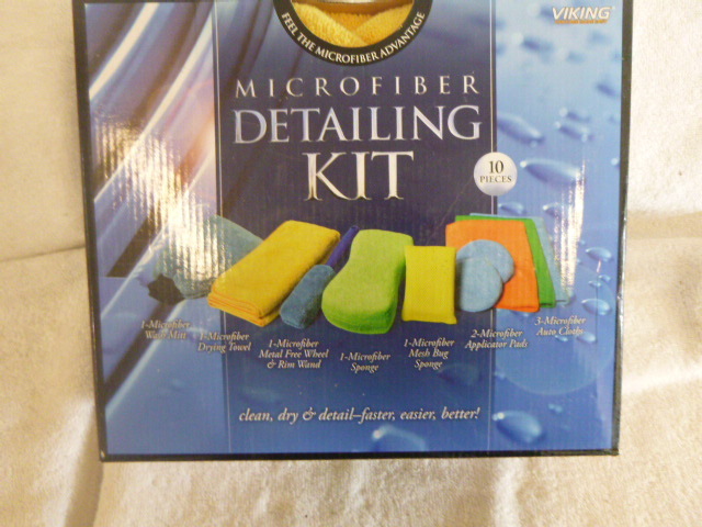 lot 44 image: NEW Vikings Microfiber Detailing Kit