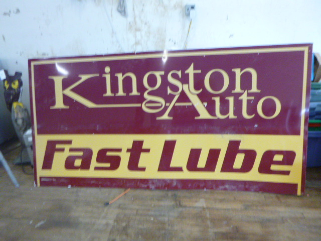 lot 81 image: Large Sign