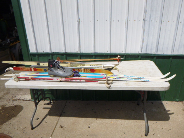 lot 109 image: 3 Sets of Cross Country Skis with Poles