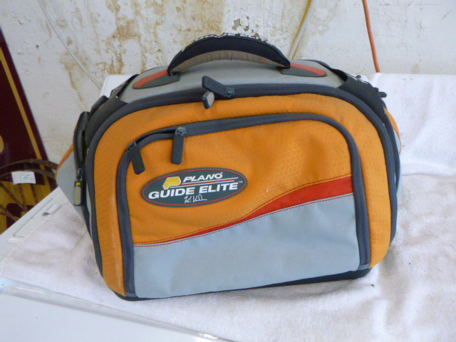 lot 127 image: Plano Guide Elite Soft-Sided Tackle Box