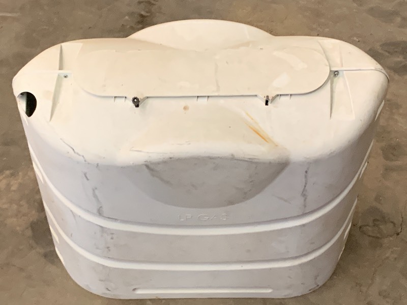 lot 38 image: RV  Camper Propane Tank Cover
