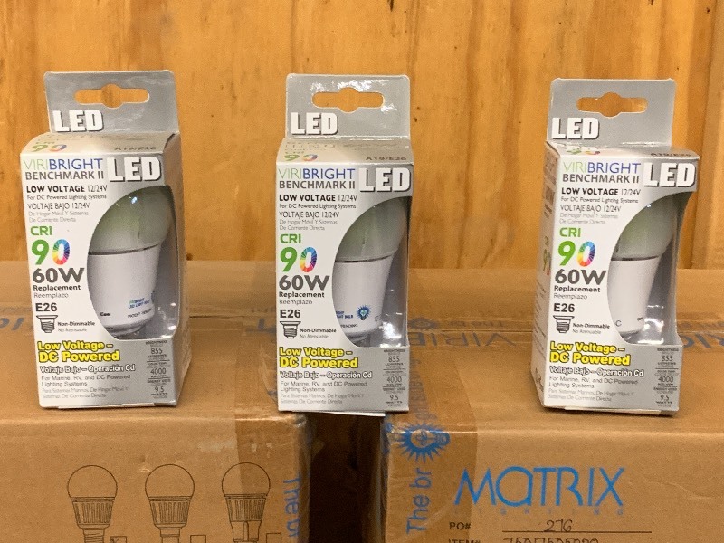 lot 39 image: (4) Cases Of New LED Lights Bulbs