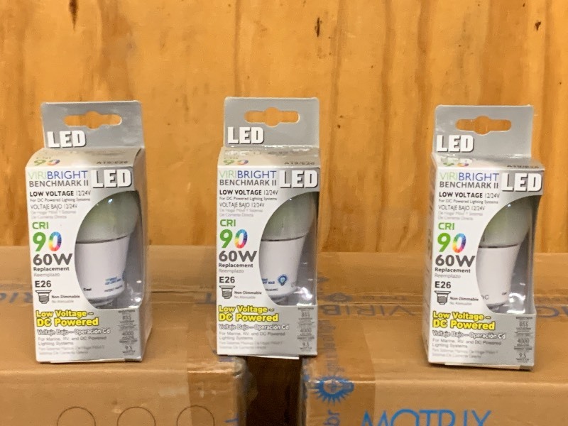 lot 41 image: (4) Cases Of New LED Lights Bulbs