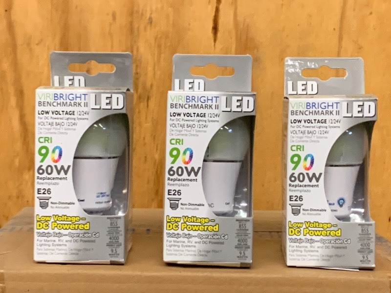 lot 42 image: (2) Cases Of New LED Lights Bulbs