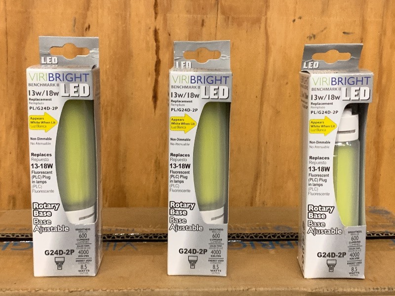 lot 45 image: (2) Cases Of New LED Lights Bulbs