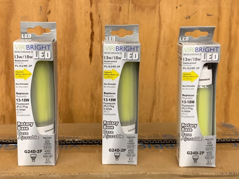 lot 46 image: (2) Cases Of New LED Lights Bulbs