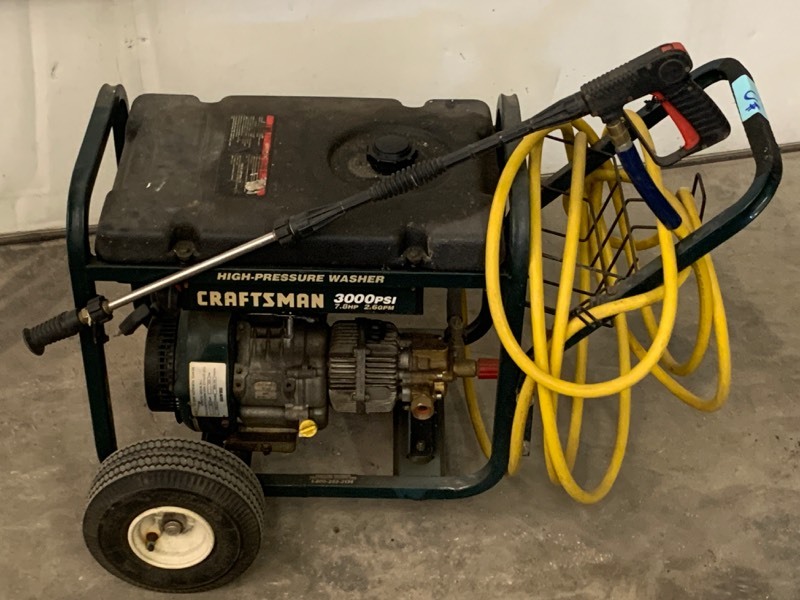 lot 2 image: Craftsman Pressure Washer