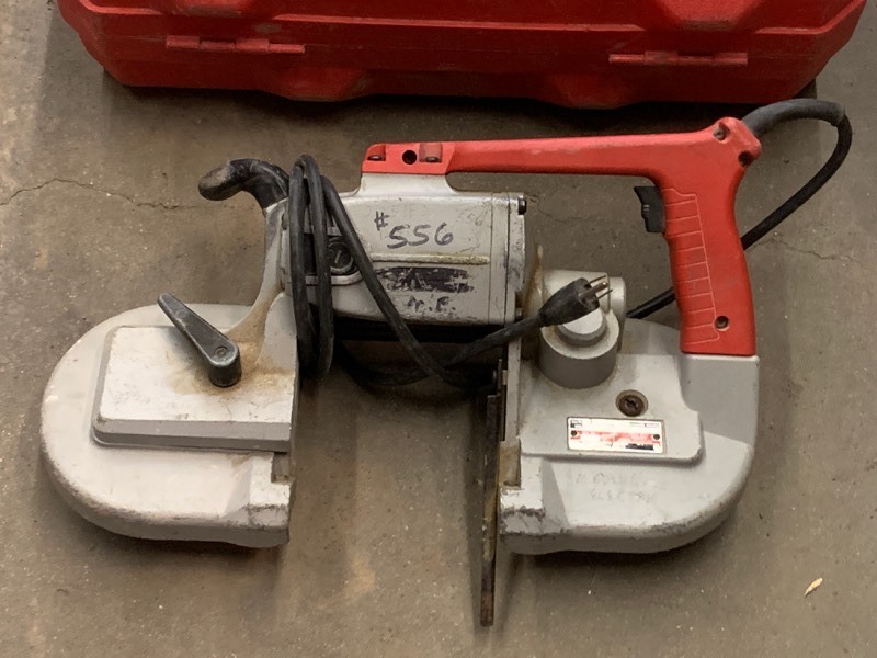 lot 85 image: Milwaukee Porta-Band With Case