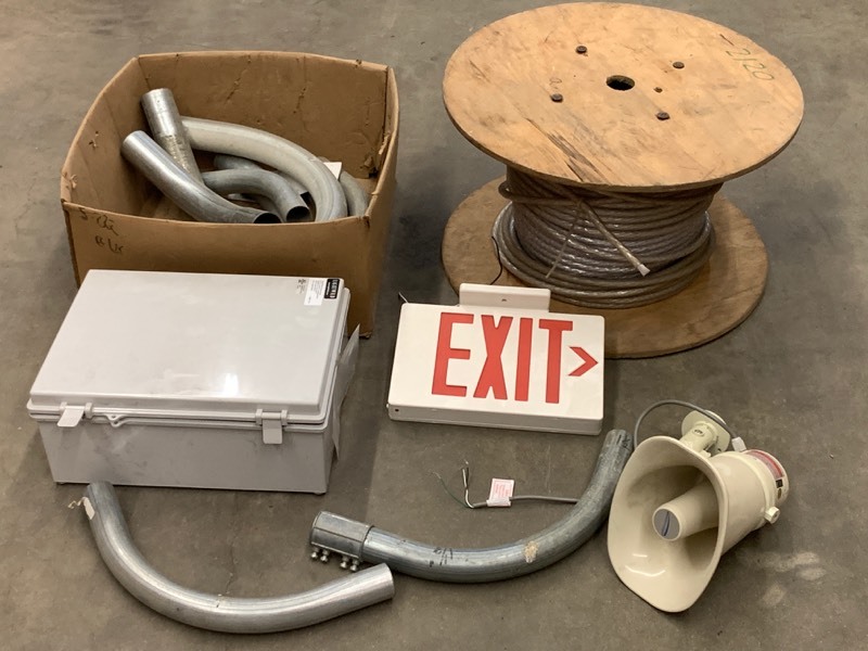 lot 48 image: Assorted Hardware, Electrical Supplies & More