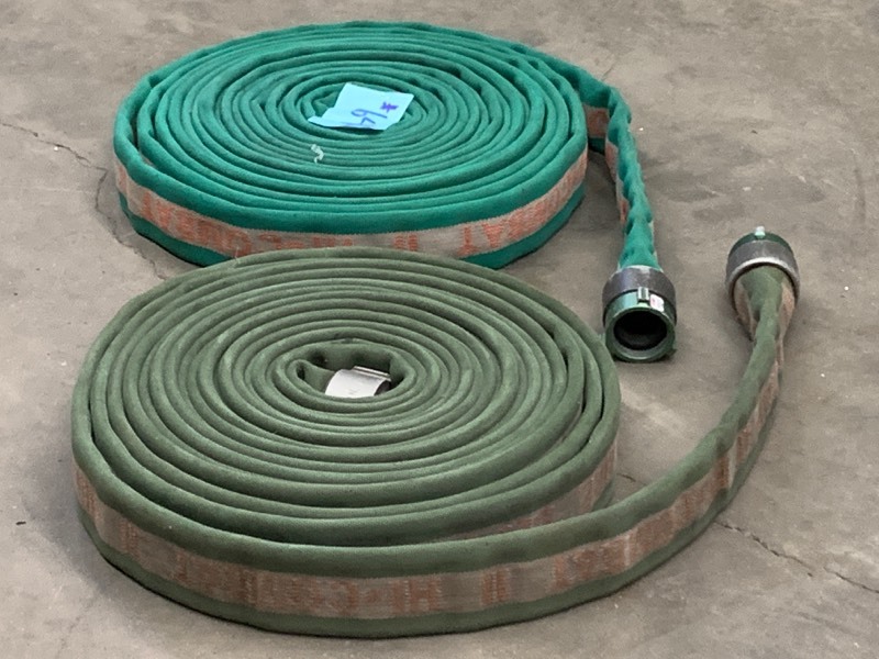 lot 64 image: (2) Hi-Combat-II Water Hoses