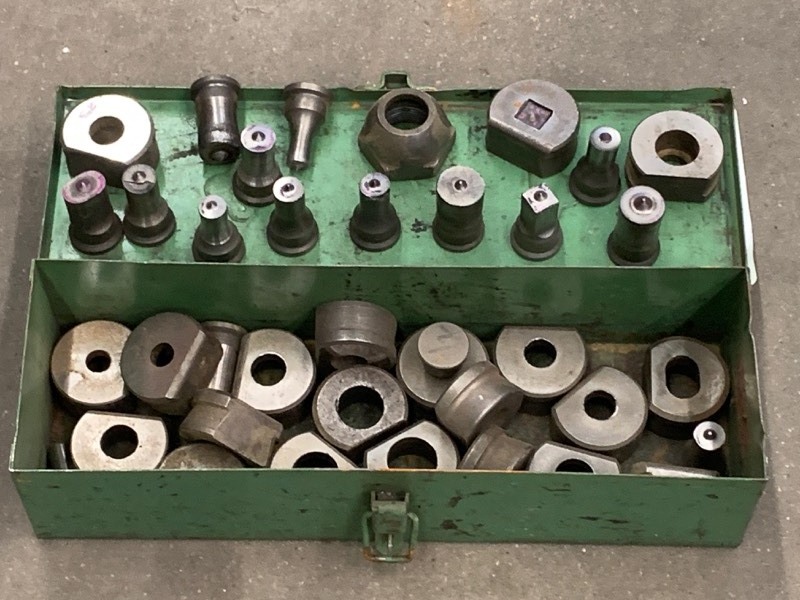 lot 29 image: Industrial Punch Press Die Set