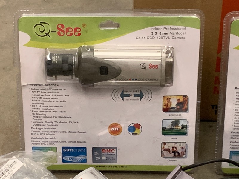 lot 71 image: Lot Of Indoor & Outdoor Security Cameras