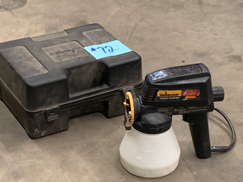 lot 72 image: Wagner Paint Sprayer