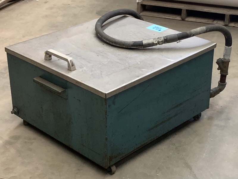 lot 22 image: Industrial Portable Oil Filtration Reservoir