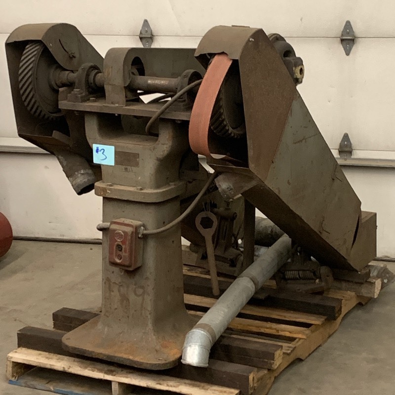 lot 3 image: Central AutoGenous Industrial Belt Sander