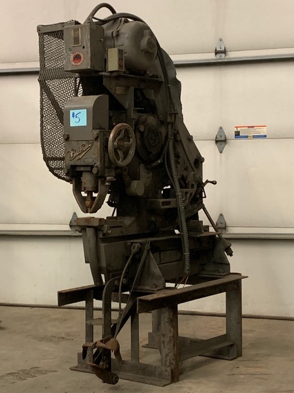 lot 5 image: Buffalo Industrial Metal Punch Press