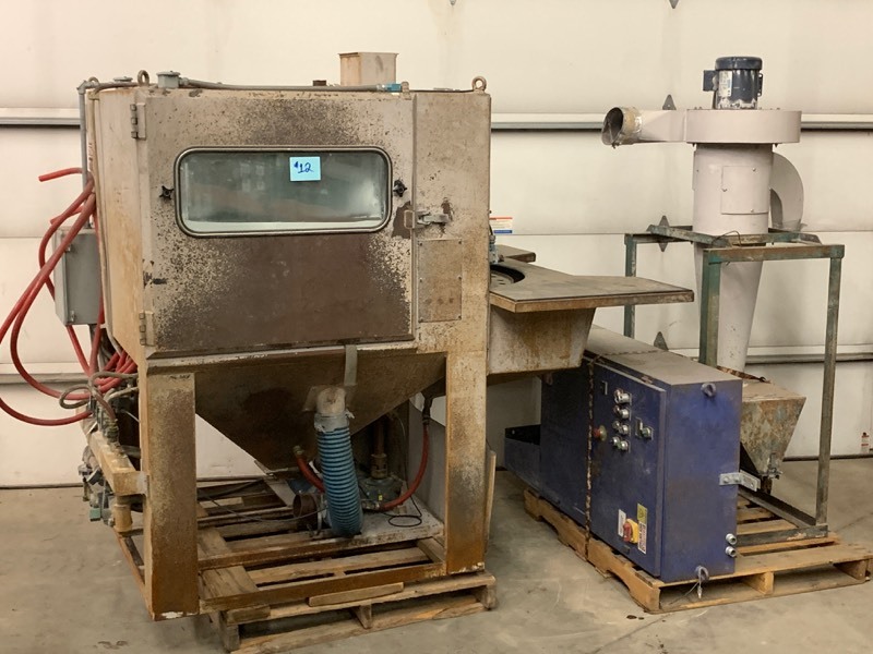 lot 12 image: Guyson Industrial Blast Cleaning Cabinet