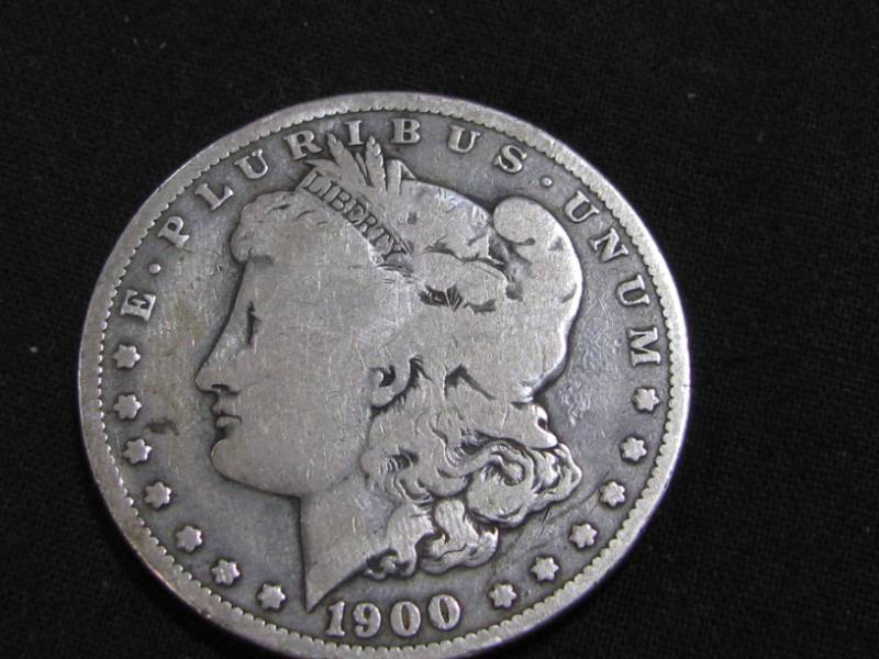 lot 12 image: 1900 Morgan Silver Dollar
