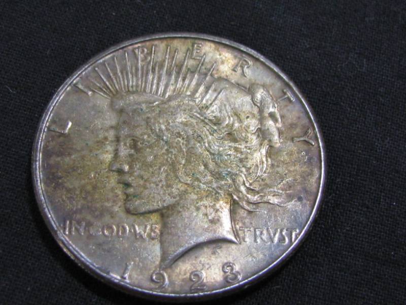 lot 14 image: 1923 Peace Silver Dollar