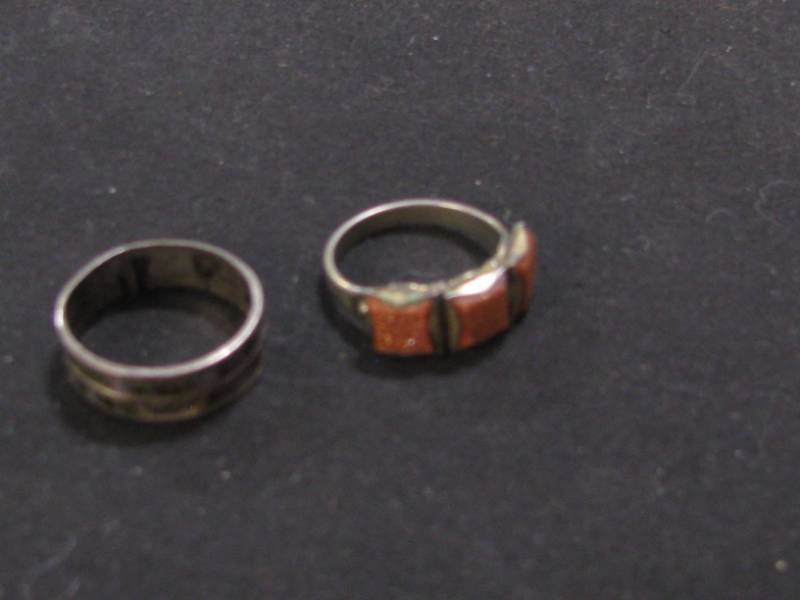 lot 31 image: Sterling Rings