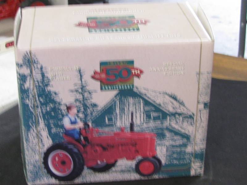 lot 37 image: Ertl 50th Anniversary Farmall