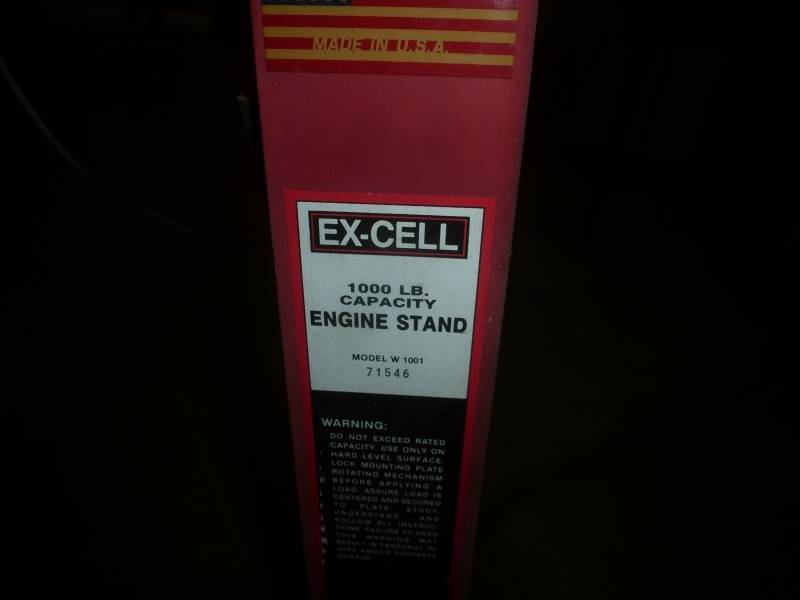 lot 22 image: Excell Engine Stand