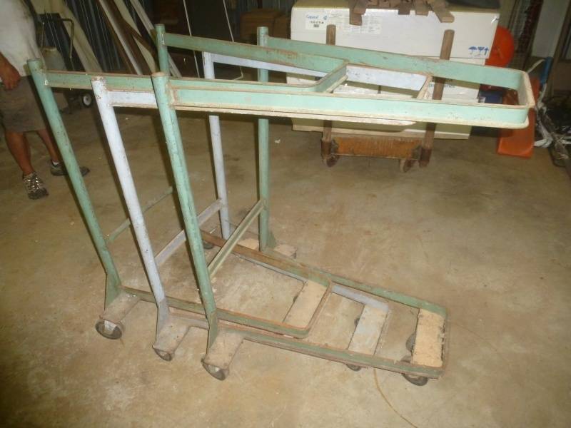 lot 61 image: Steel Parts Carts