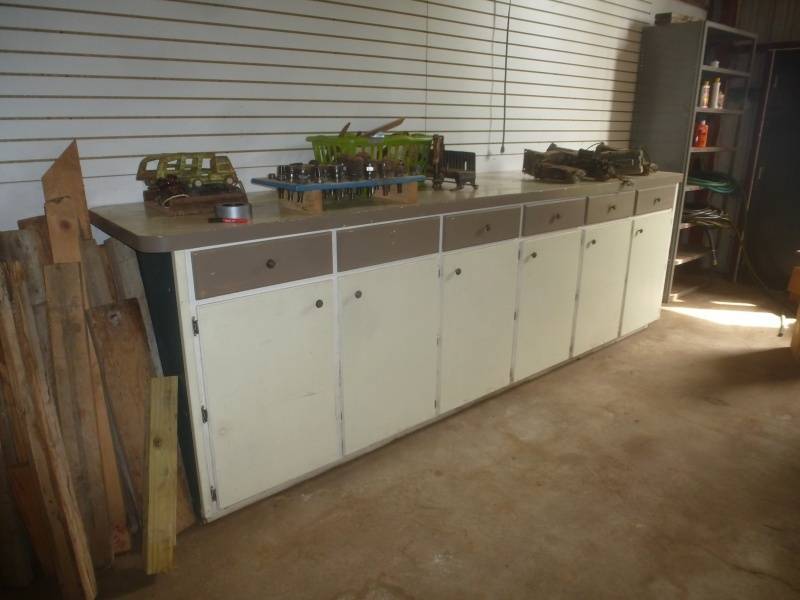 lot 88 image: Work Bench Base Cabinet