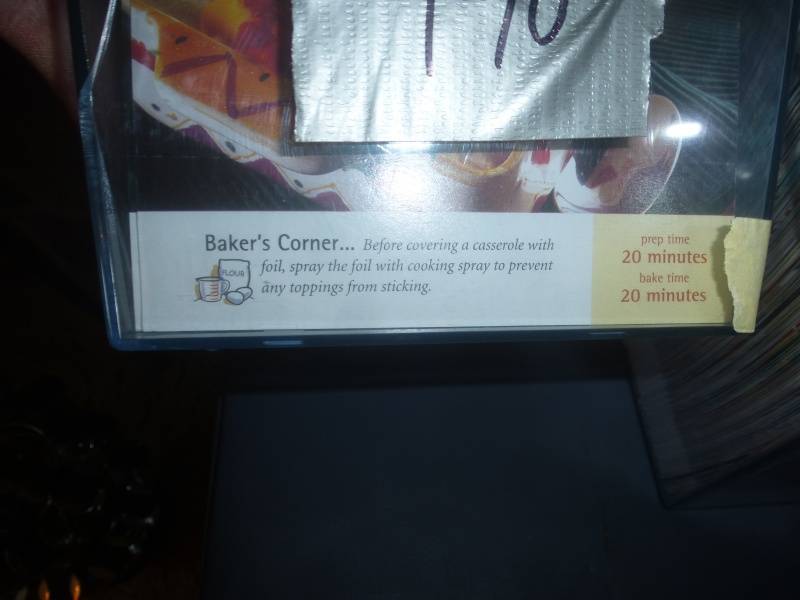 lot 211 image: Bakers Corner Recipe Set