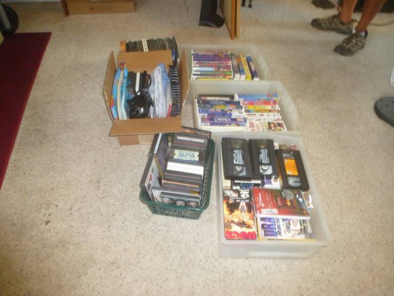 lot 193 image: VHS & CD Movies