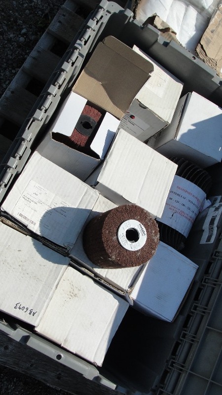 MISC. ABRASIVES, SAW BLADES, SHOE COVERS