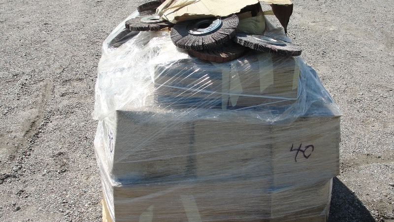 PALLET  MISC. FLAPWHEELS