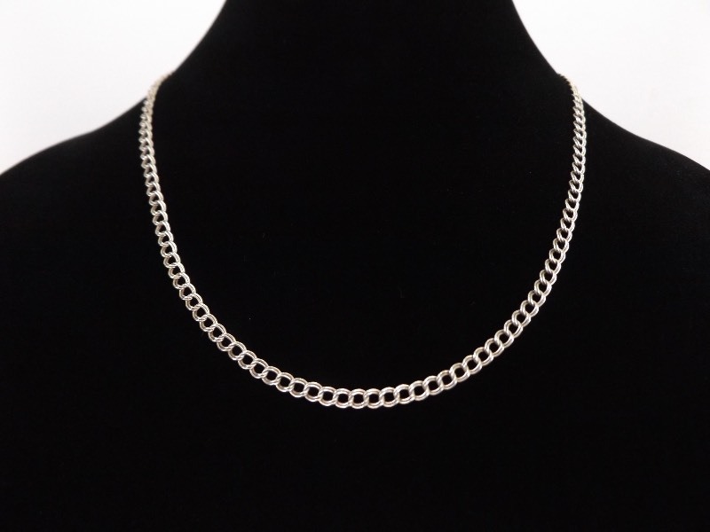 .925 Sterling Silver Charm Necklace