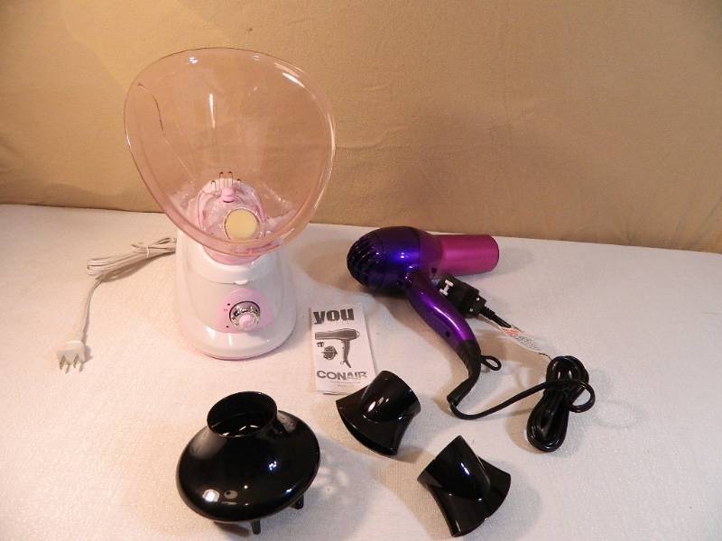 lot 53 image: New Conair Hair Dryer and More