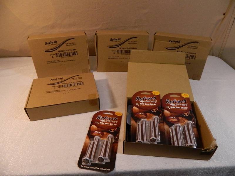 lot 60 image: 30 New Packages of Refresh Car Air Freshners