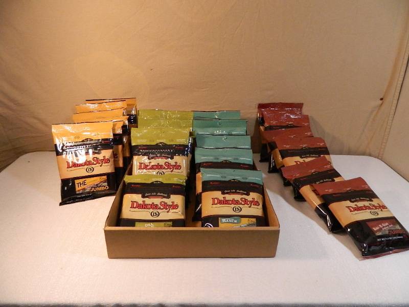 lot 77 image: 24 New Bags of Assorted Dakota Style Sunflower Seeds